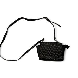 Michael Kors Black Studded Crossbody Bag